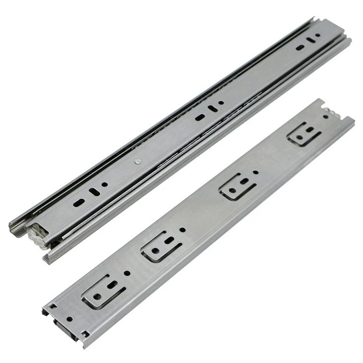 Geser baja stainless kanggo kabinèt